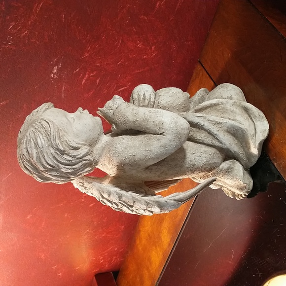 Grasslands Road - Angel/Cat Garden Pet Memorial Statue - Q8 - Picture 5 of 7